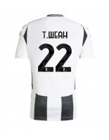 Juventus Timothy Weah #22 Domácí Dres 2024-25 Krátký Rukáv